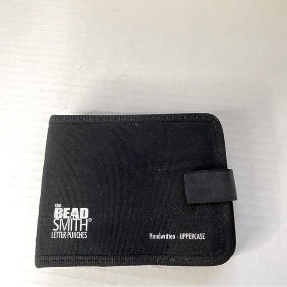 THE Beadsmith Letter Punches Handwritten Uppercase 2mm - Picture 1 of 6